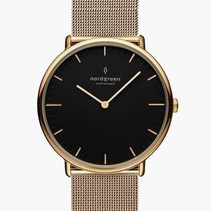 NWT Nordgreen Native Watch 40mm with two straps